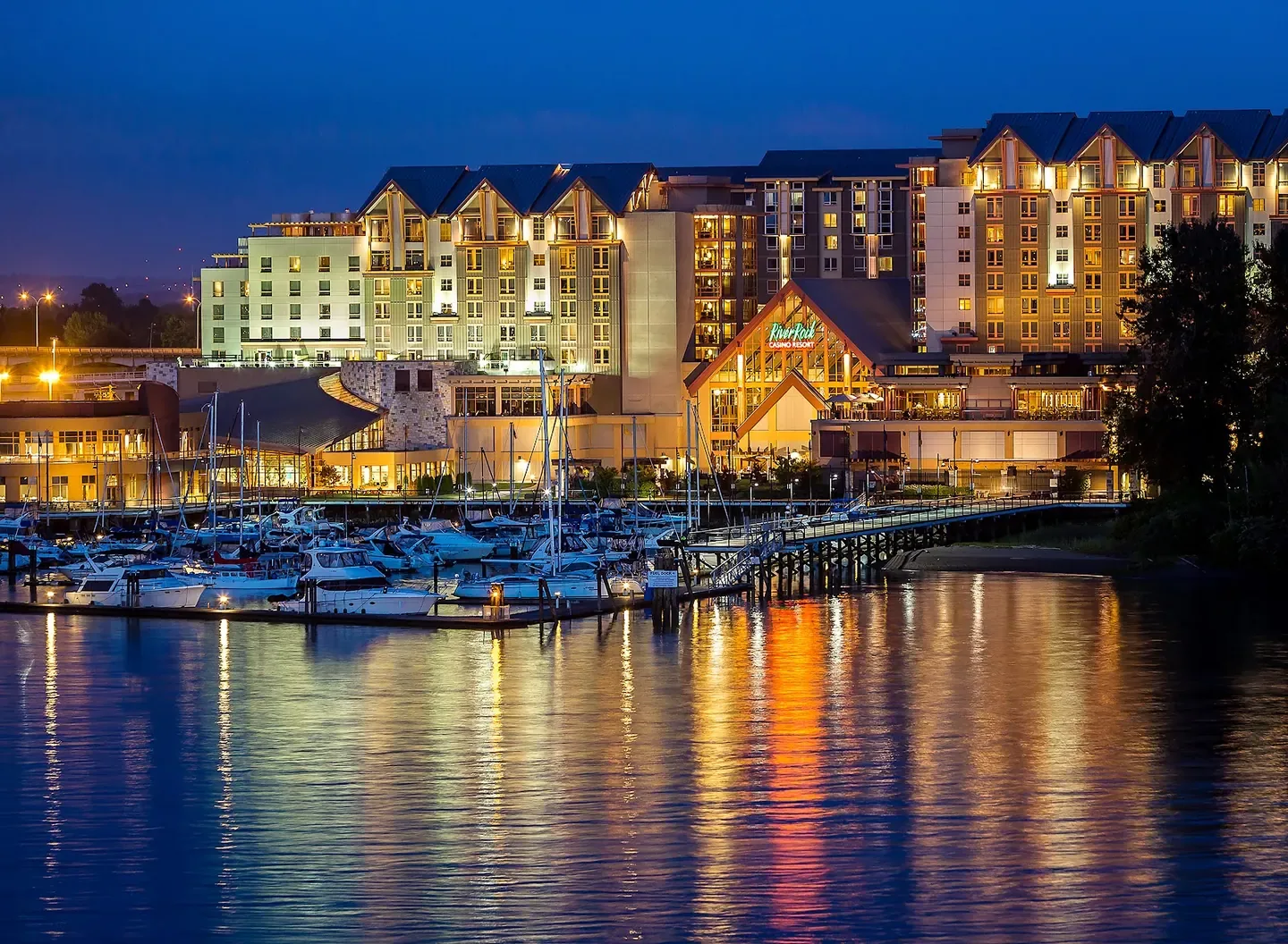 Waterfront setting in Richmond